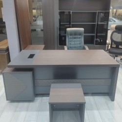طقم مكتب ميلامين بطول 200 سم