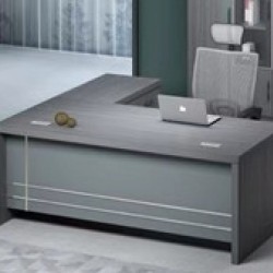 مكتب ميلامين بطول 180 سم مع ملحق 