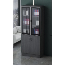 دولاب مكتب ميلامين 2 درفة ارتفاع 200 سم