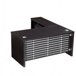 مكتب ميلامين مع ملحق بعدة مقاسات