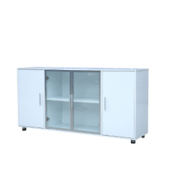 دولاب ملفات أبيض 4 درفة